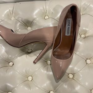 Steve Madden nude pumps